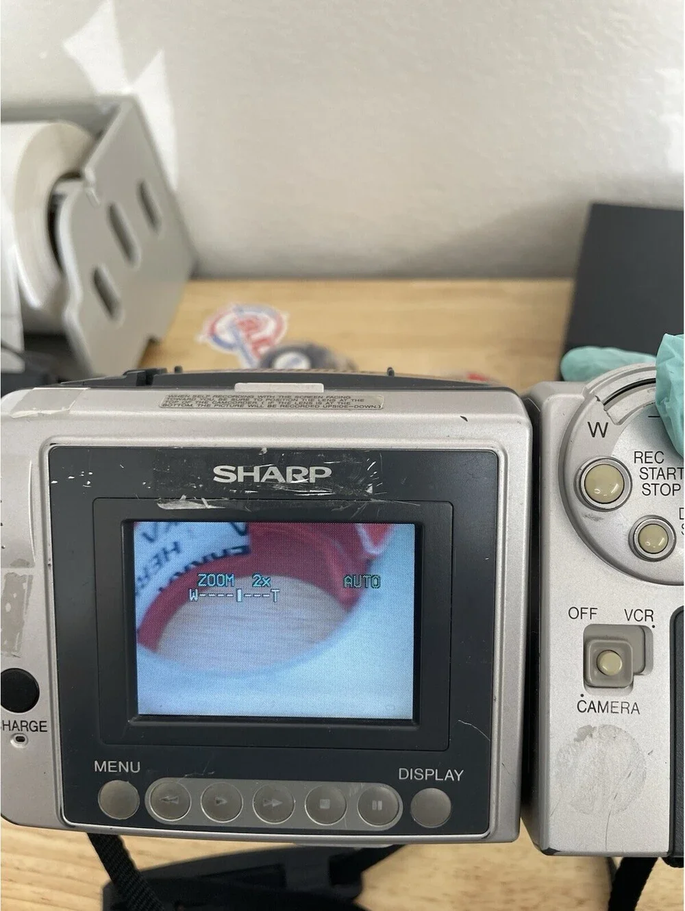 Sharp VL-AH151U Camcorder working tested with box and charger and battery